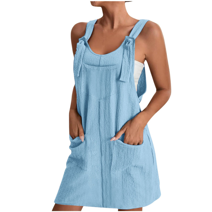 Dame Casual Jumpsuit med praktiske lommer og justerbare stropper Stilla
