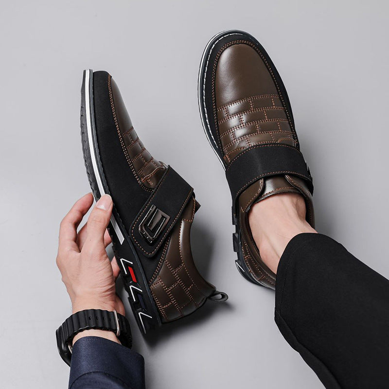 Mænd Trendy Slip-On Fritidssko med Velcro Stilla