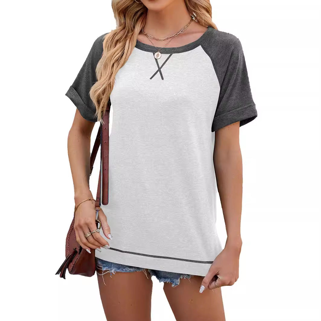 Dame fritids T-shirt med afslappet snit Stilla