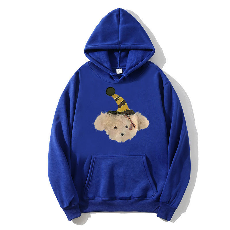 Kvindernes hoodie med legende hundemotiv Skovae