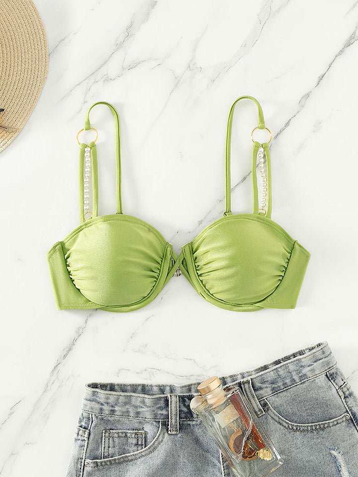 Dame Bikini-top med glitrende smykkedetaljer Stilla