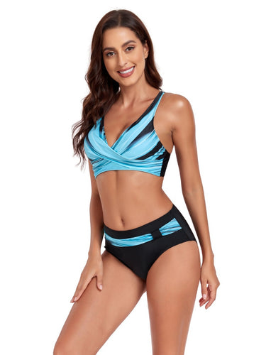 Damer Højskåret Sport Bikini Sæt Stilla