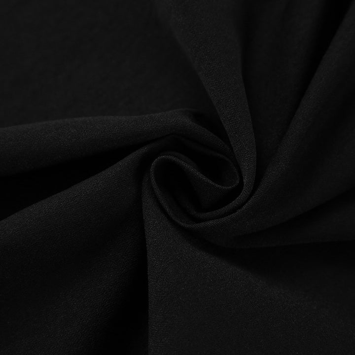 Dame Elegant Maxiskørt med sideløbende flæsedesign og figursyet skæring Stilla