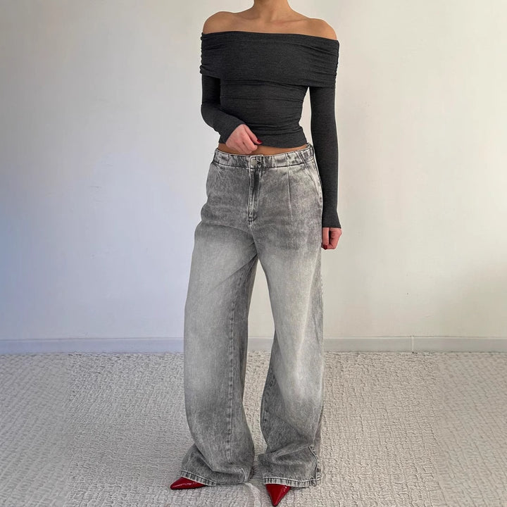 Kvinders casual jeans med løs pasform Stilla