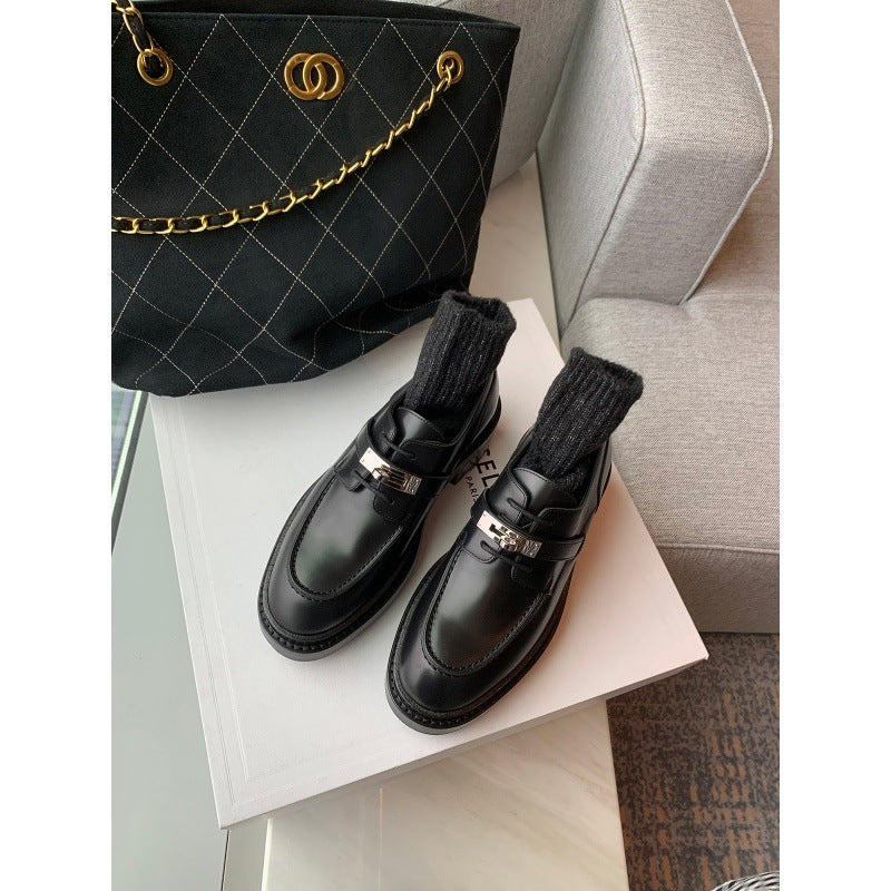 Herrer Chunky Sole Oxford Sko Stilla