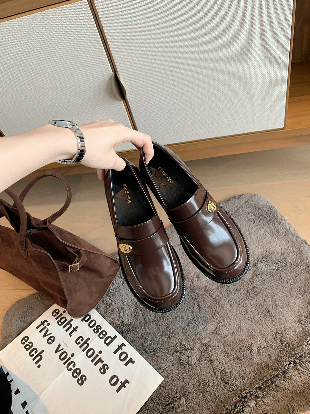 Dame Elegante Slip-On Loafers Stilla
