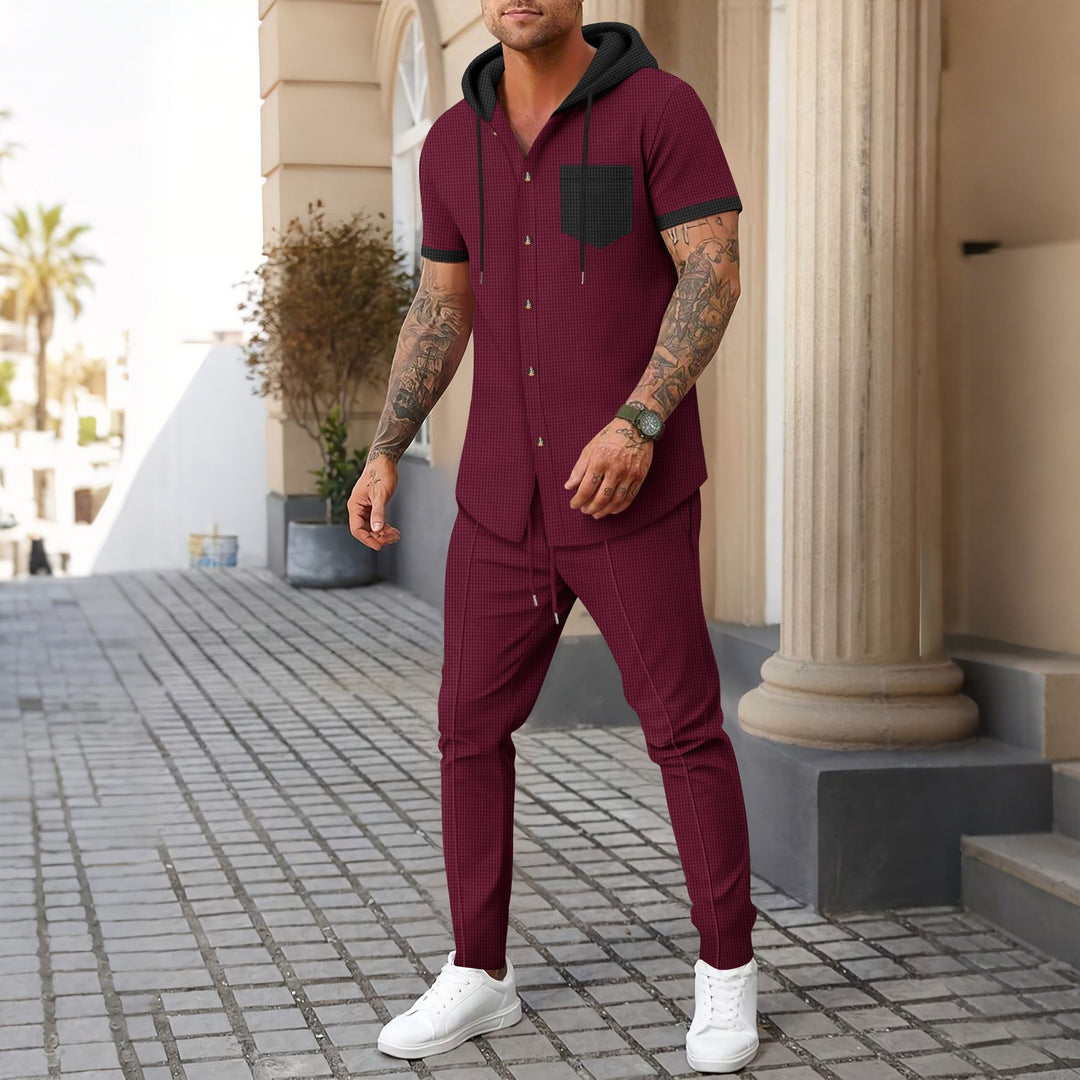 Herrer Sportsligt Fritidsoutfit Stilla