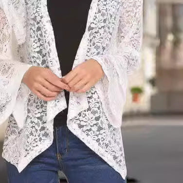 Dame Spids Kimono Cardigan Stilla