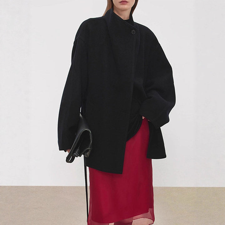 Damer oversized uldjakke Stilla
