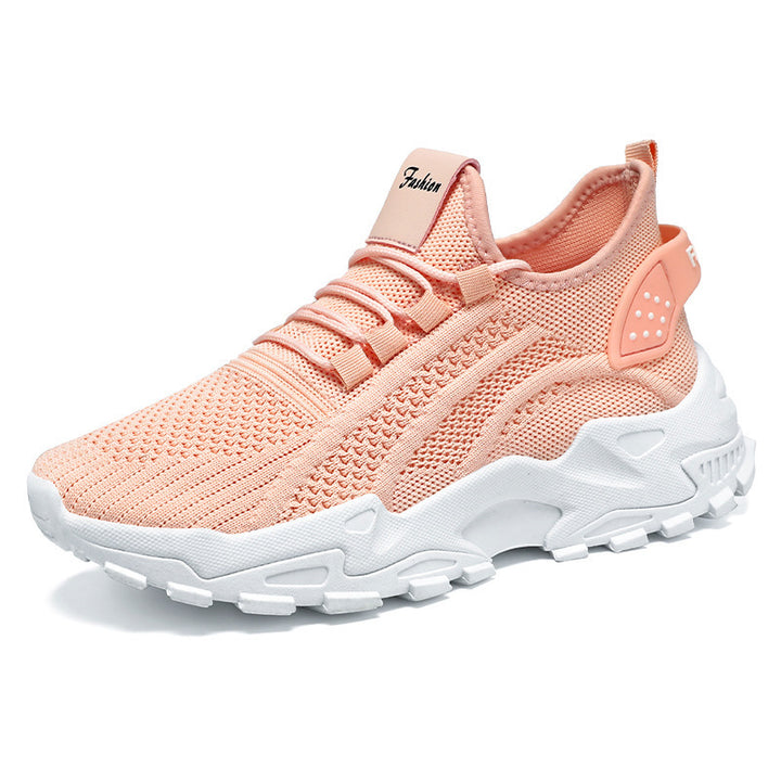 Damer lette og åndbare fitness sneakers med fleksibel indersål og skridsikker sål Stilla
