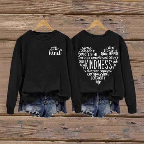 Dame sweatshirt med inspirerende kold design og generøs pasform Stilla