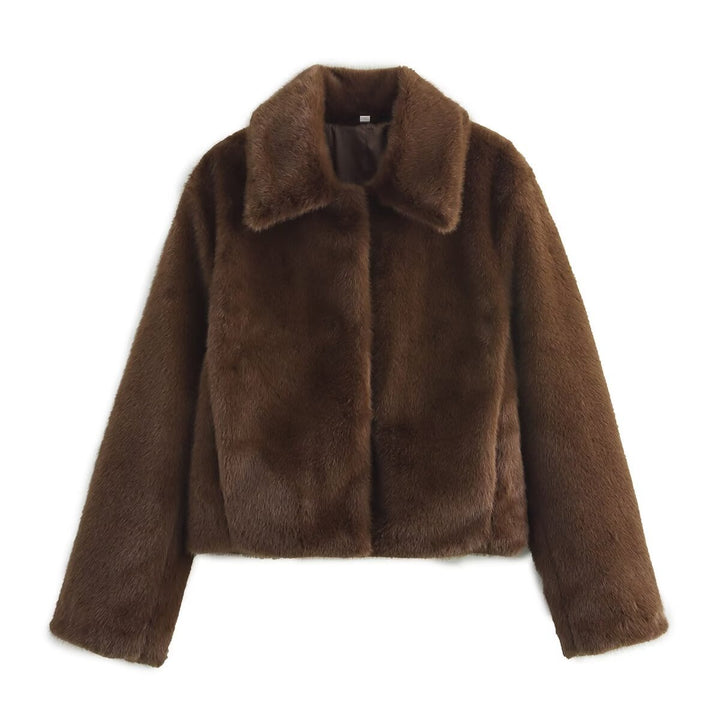 Femme Chic Künstlæderjakke Stilla