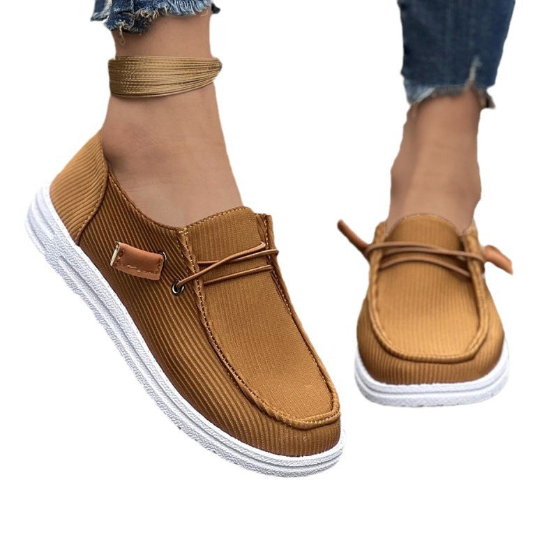 Dame Slip-On Sneakers med elastiske indsatser Stilla