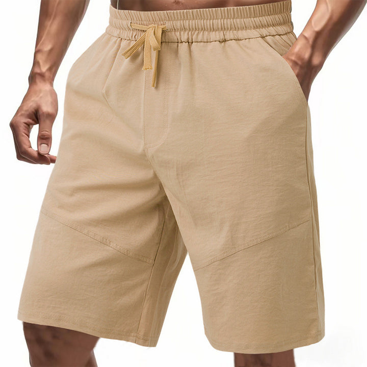 Herrer fritids-shorts med elastisk talje og sidelommer Stilla