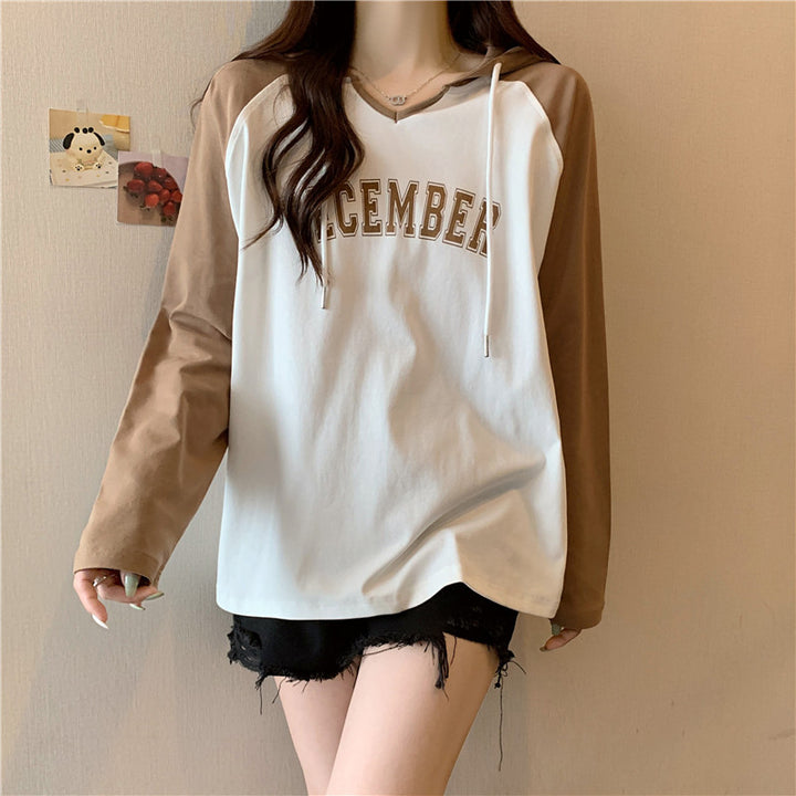 Femme Casual Hættetrøje Sweatshirt med Statement-Grafikker Stilla