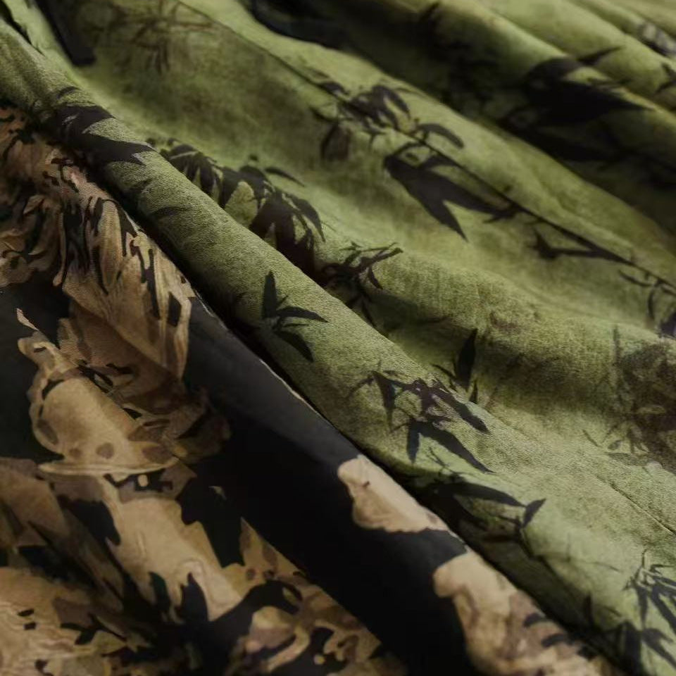 Damer Floral Print A-Line Maxi Skirt Stilla