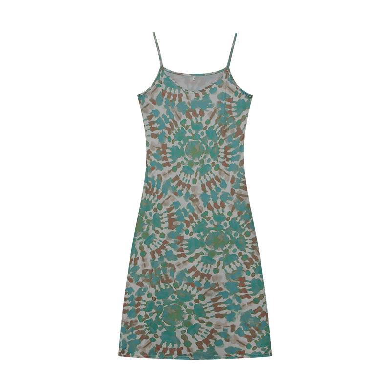 Dame Floral Print Natkjole Stilla