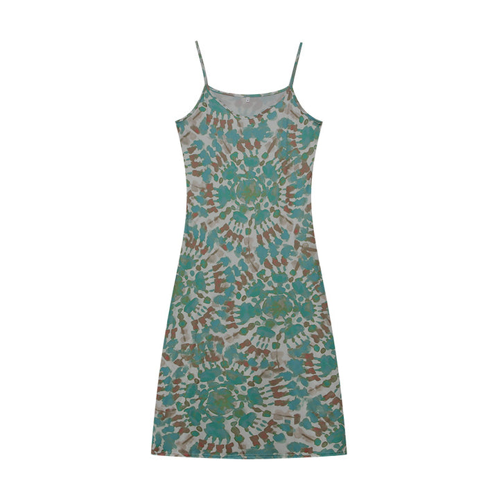 Dame Floral Print Natkjole Stilla