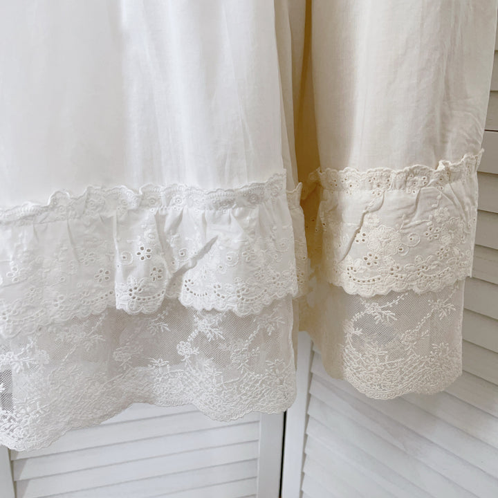 Femme Elegant Spids Afslutning Midi Nederdel Stilla