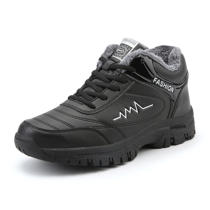 Herre Isoleret Mode Trail Sneakers Stilla