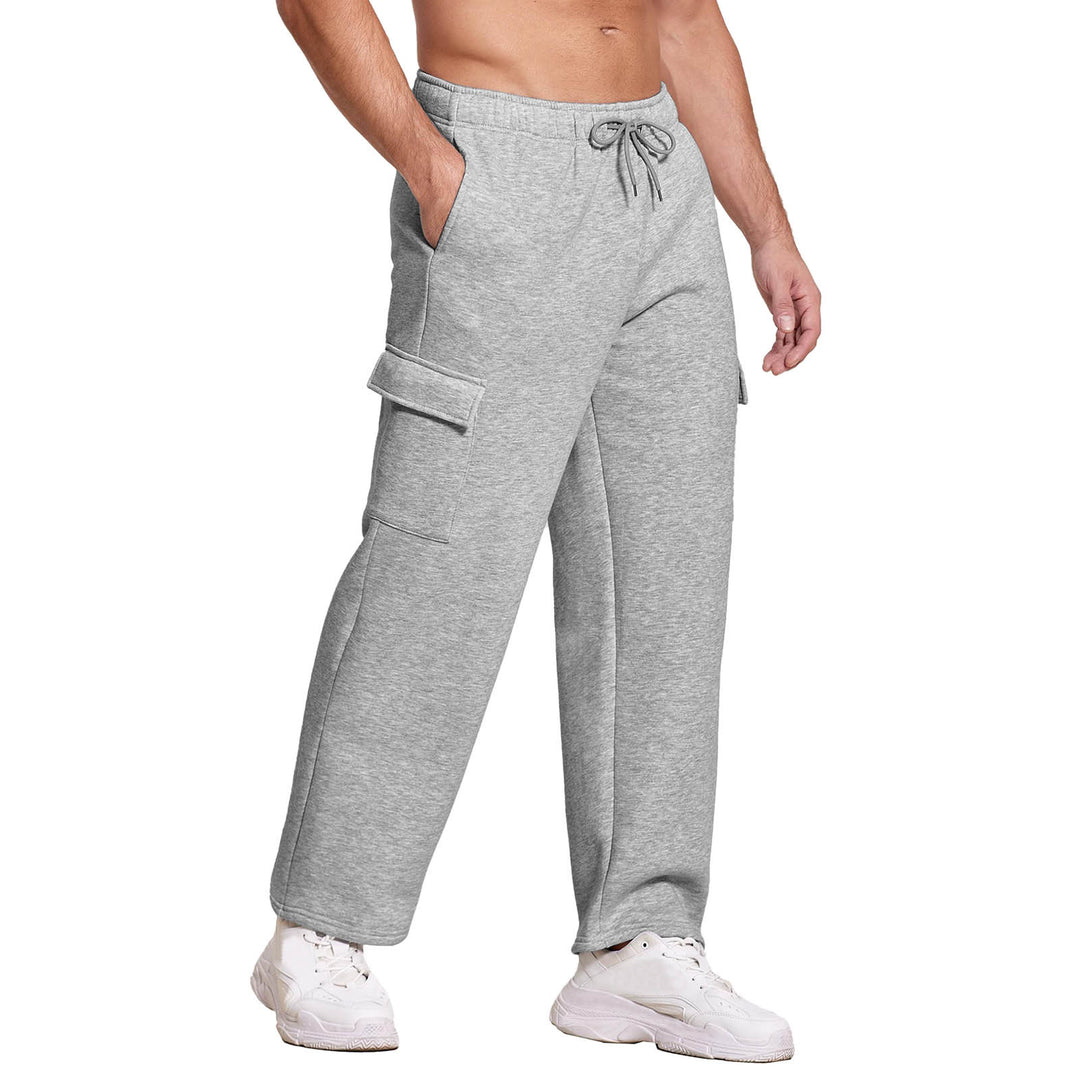 Dame behagelig cargo-joggingbukser med sidelommer og elastisk talje Stilla