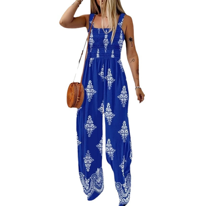 Dame bohemian-inspireret bred ben jumpsuit Stilla