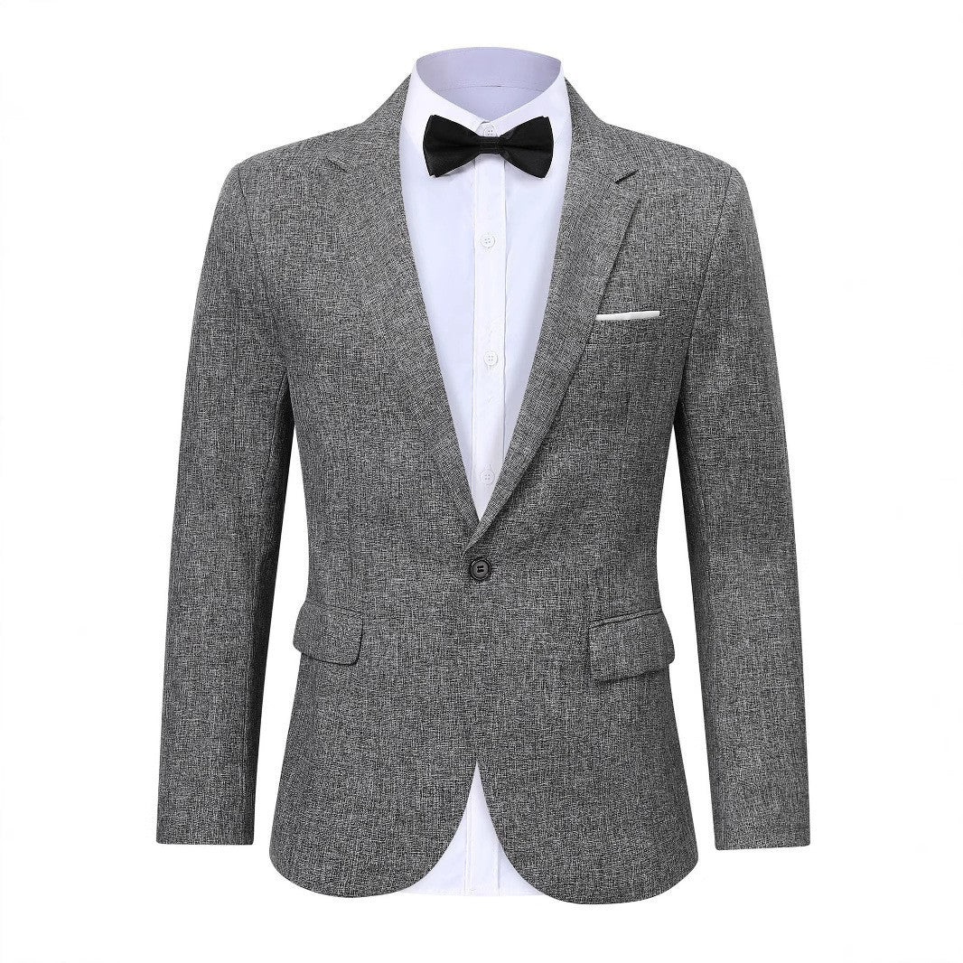 Herre Blazer i struktureret stof Stilla