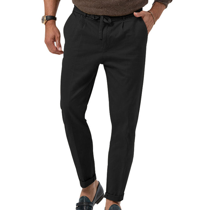 Herrer Chino-bukser med elastisk talje og moderne snit Stilla
