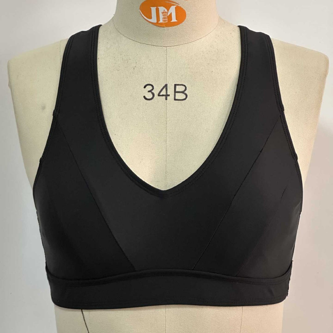 Dame Sport-Bikini-Overdel med elegant rygdesign Skovae