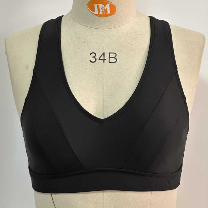 Dame Sport-Bikini-Overdel med elegant rygdesign Skovae