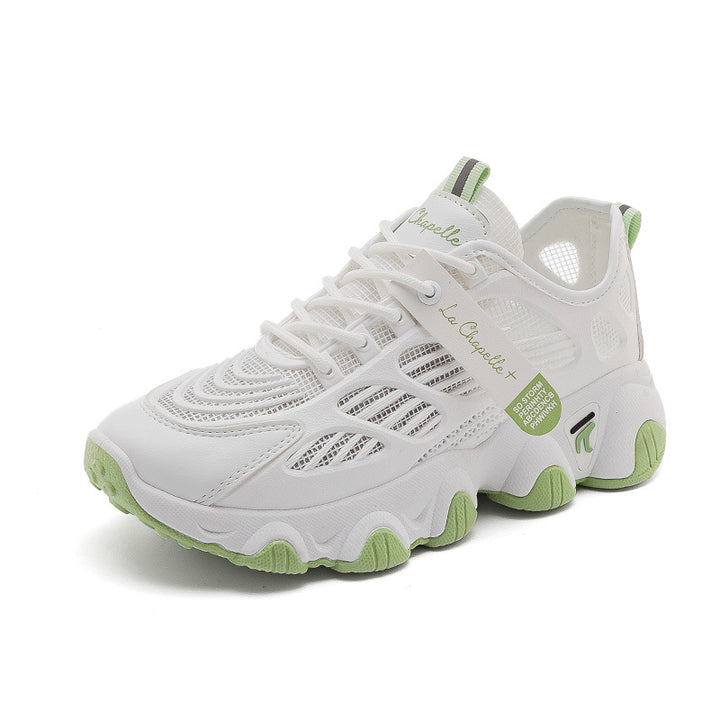 Dame Airy Performance Sneakers med åndbar mesh-overflade og støddæmpende sål Stilla