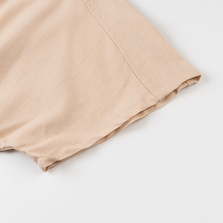 Dame skjortebluse shorts med elastisk talje og praktiske lommer Stilla
