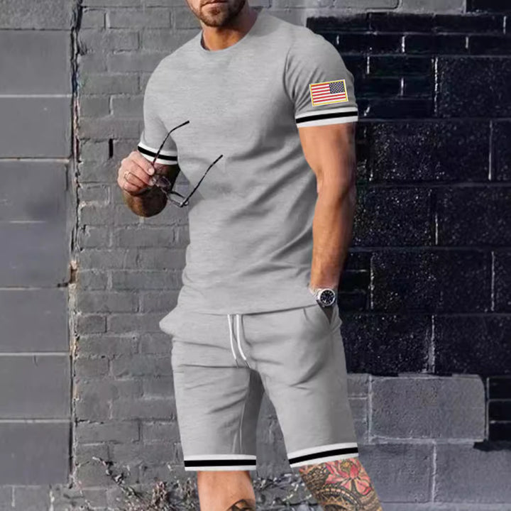 Herrer fritids-shorts og T-shirt sæt Stilla