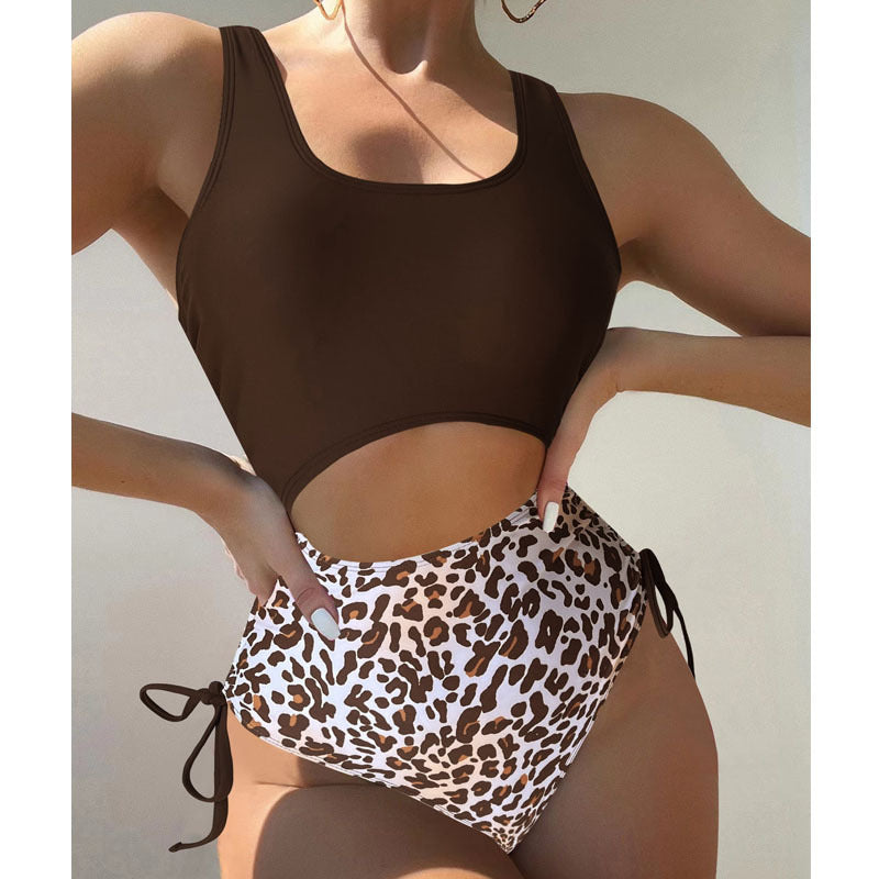 Damer High-Cut Cut-Out Badedragt Sæt Stilla
