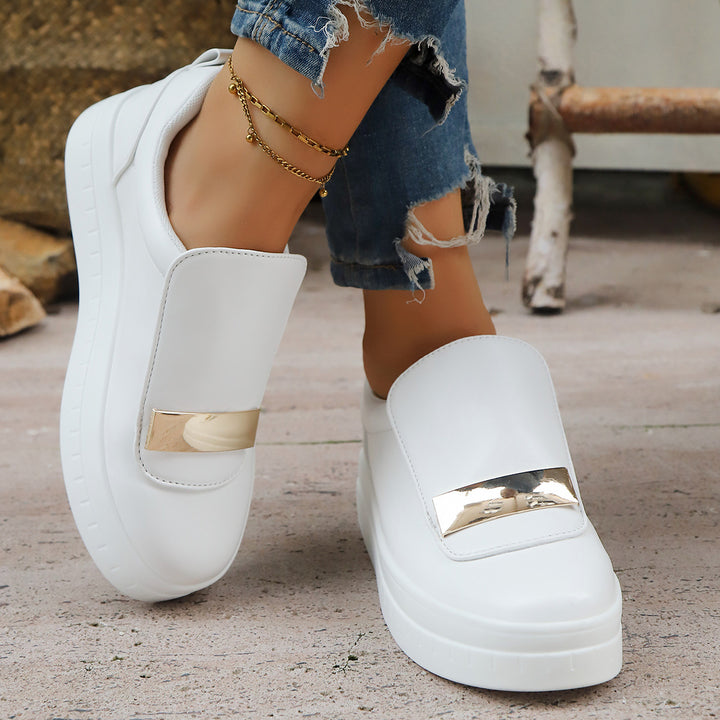 Dame sneakers med moderne velcro og komfortabel dæmpning Stilla