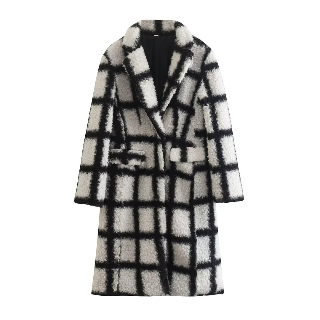 Dame Fleece Dobbeltbrystet Jakke Stilla