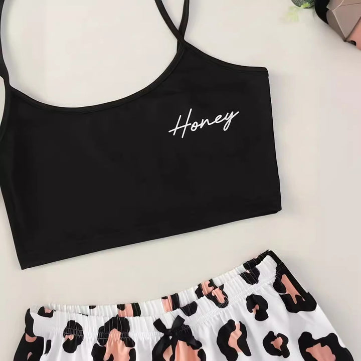 Dame Sports-BH og Shorts Sæt Stilla