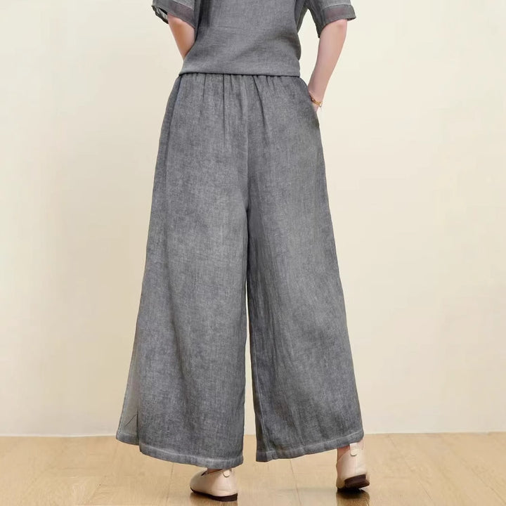 Femme Relaxed Fit Bred Linned Culottes Stilla