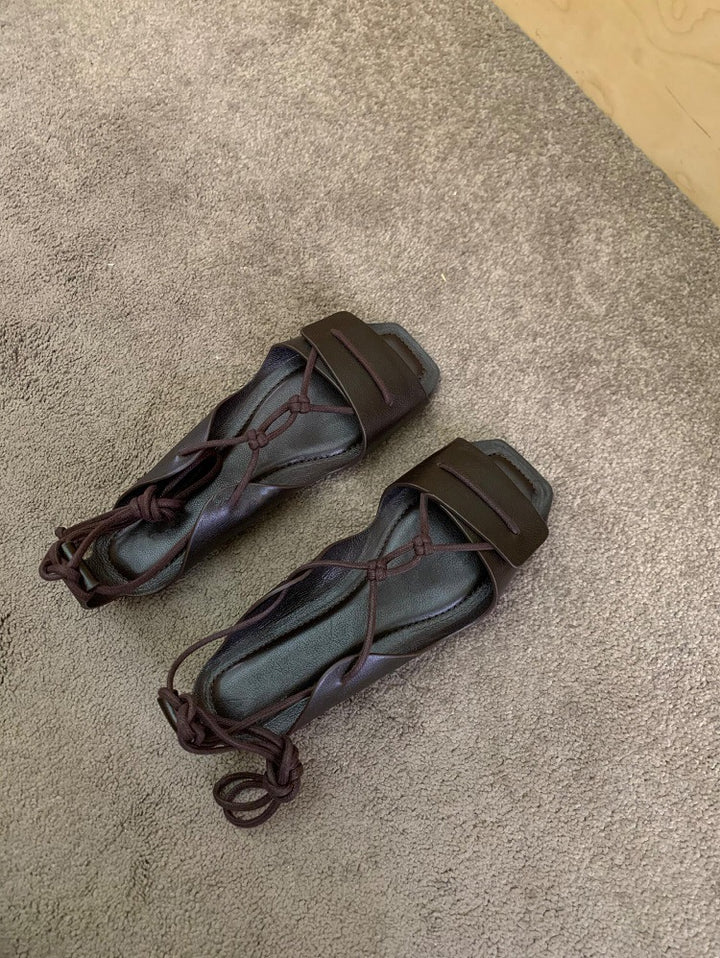 Kvinder Open-Toe Komfort Slide Sandaler med justerbare stropper Stilla
