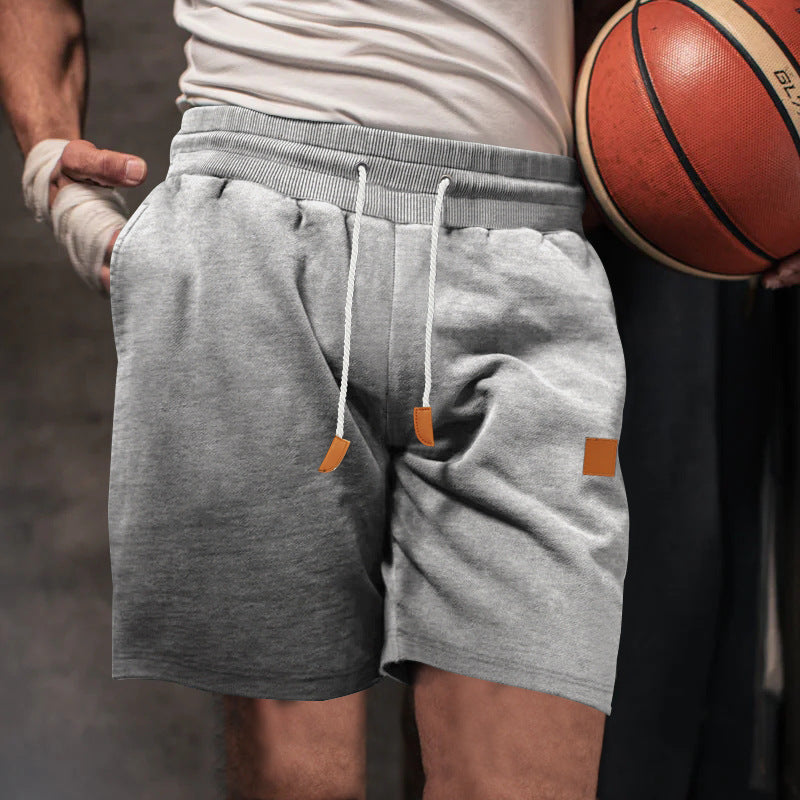 Herre Sportlige Basketballshorts med åndbar teknologi og praktiske sidelommer Stilla