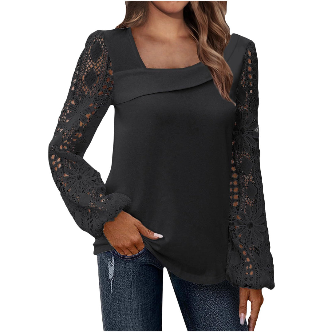 Dame Blonde Ærme Bluse Stilla