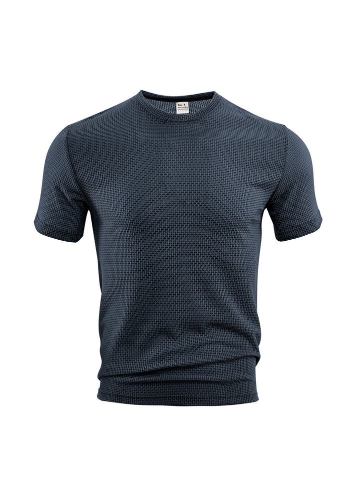 Herrer Funktions-T-shirt med åndbar struktur og fugtregulerende materiale Stilla
