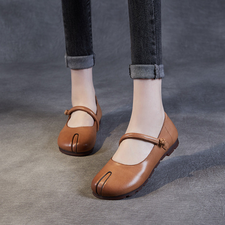 Dame Elegant Riemchen Mary Jane Ballerinas Stilla