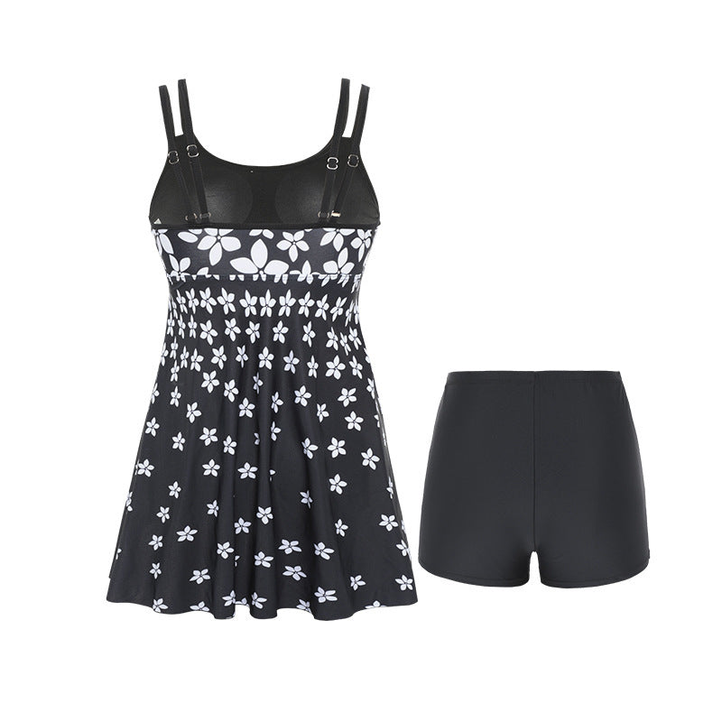 Dame Tankini-sæt med blomstermotiv Stilla