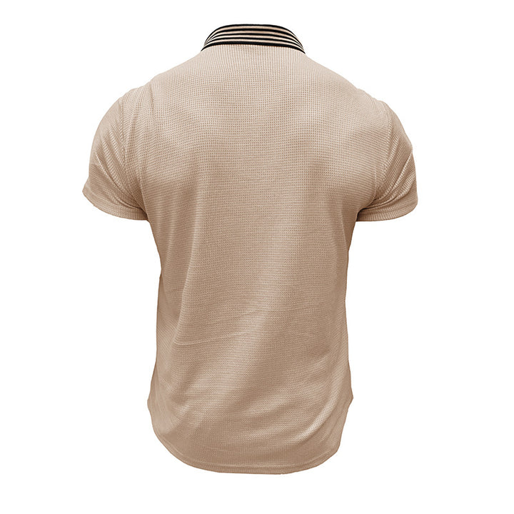 Herrer polo shirt med struktureret design og åndbare egenskaber Stilla