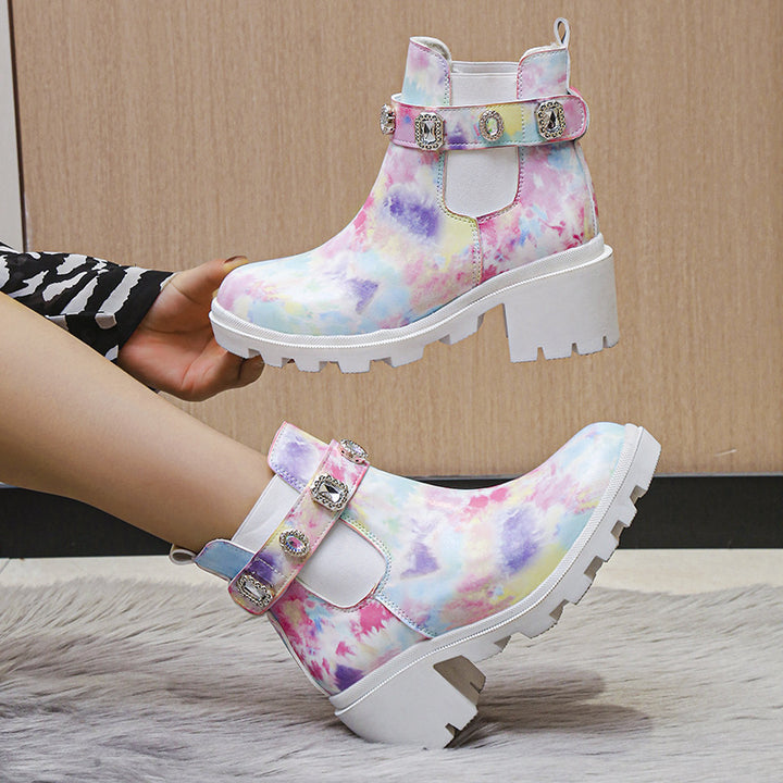 Dame trendy Chelsea støvler Stilla
