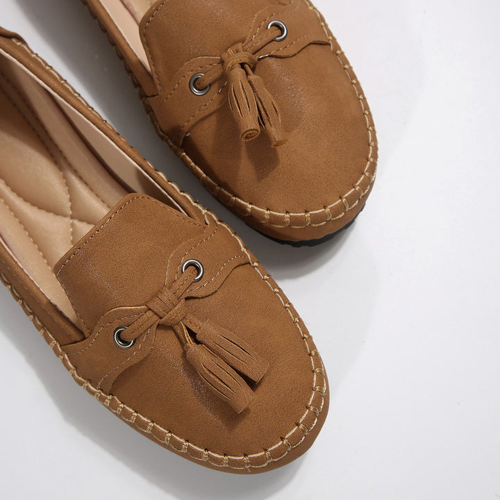 Dame Casual Mokassin Flats Stilla