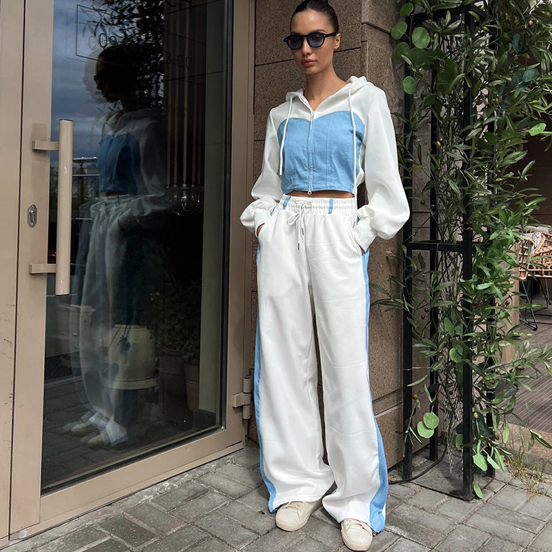 Stilla | Stilfuld Cardigan Hat Tracksuit To-dels Sæt