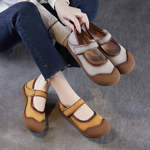 Dame Komfort Mary Jane Ballerinas med justerbar rem Stilla