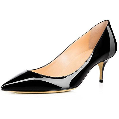 Femme Glinsende Spids-Tå Stiletto Sko Stilla